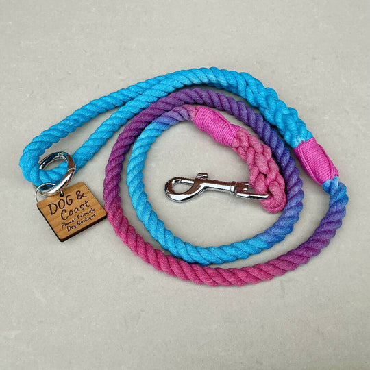 Cotton Rope Lead - Candy
