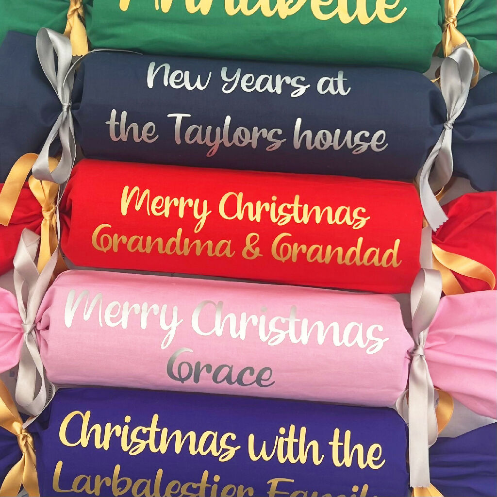 Giant Personalised Table Christmas Cracker