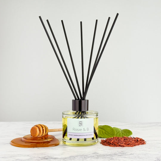 Honey, Sandalwood & Patchouli Reed Diffuser