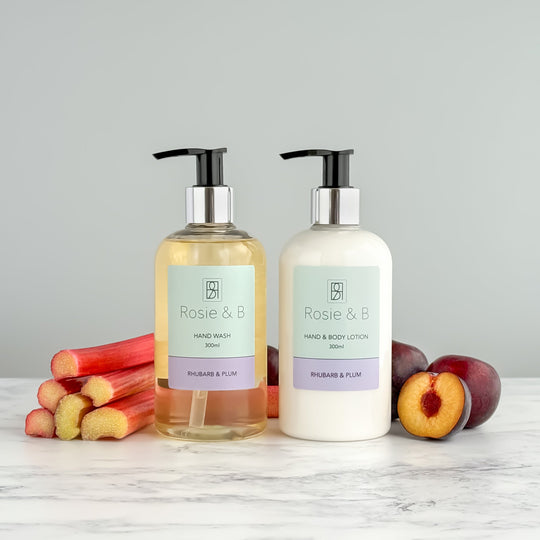 Rhubarb & Plum Hand & Body Set