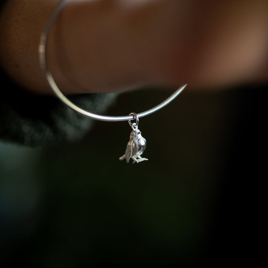 Robin charm Bangle