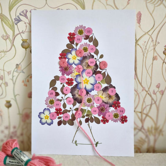 Advent Calendar Embroidery Kit