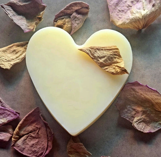 Ylang-Ylang & Vanilla Lotion Bar Heart-shaped