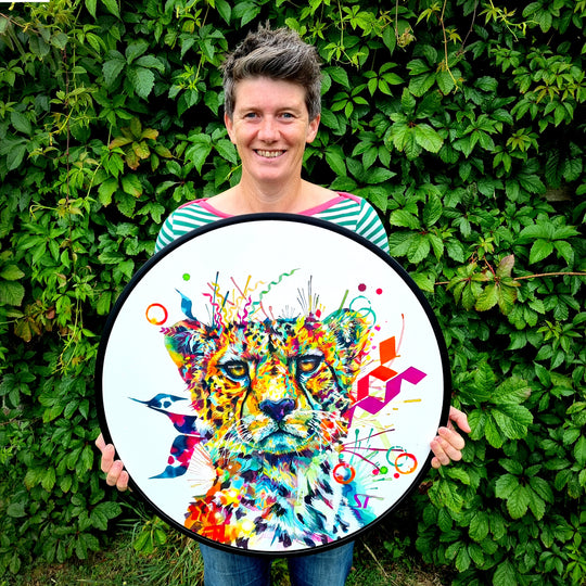 Zola the Cheetah - Original Painting