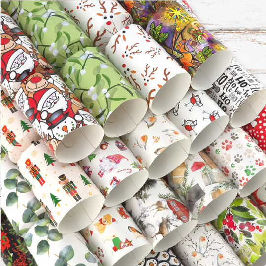 Christmas Cracker Making Craft Kits | Makes 6 Crackers | Big Choice of Designs