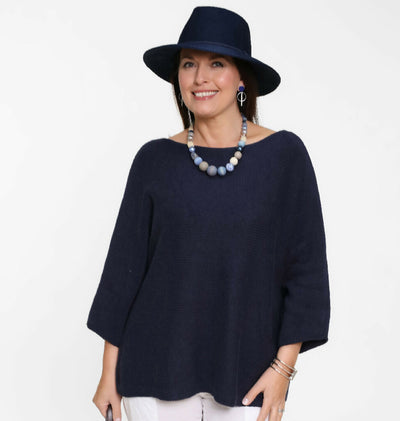 Ivy Rib Knit Relaxed Cotton Jumper