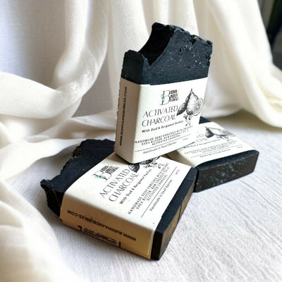 Soap Bar with Activated Charcoal Small and Large Size