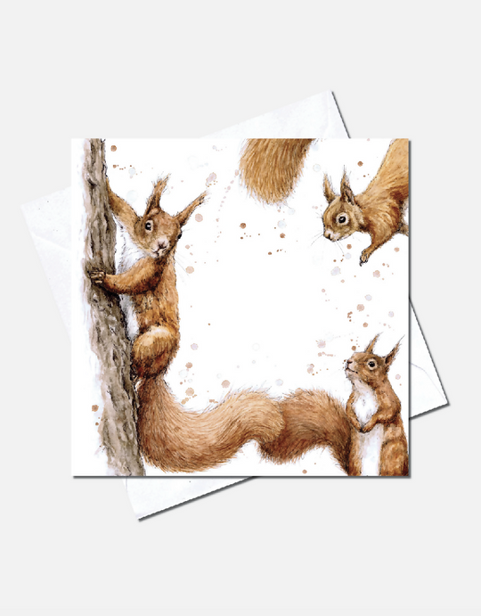 Simply Red |Greetings Card