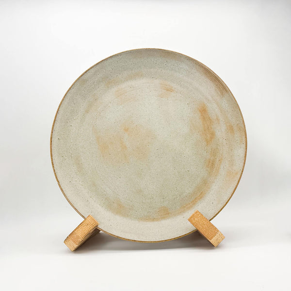 Sandstone dinner plate front