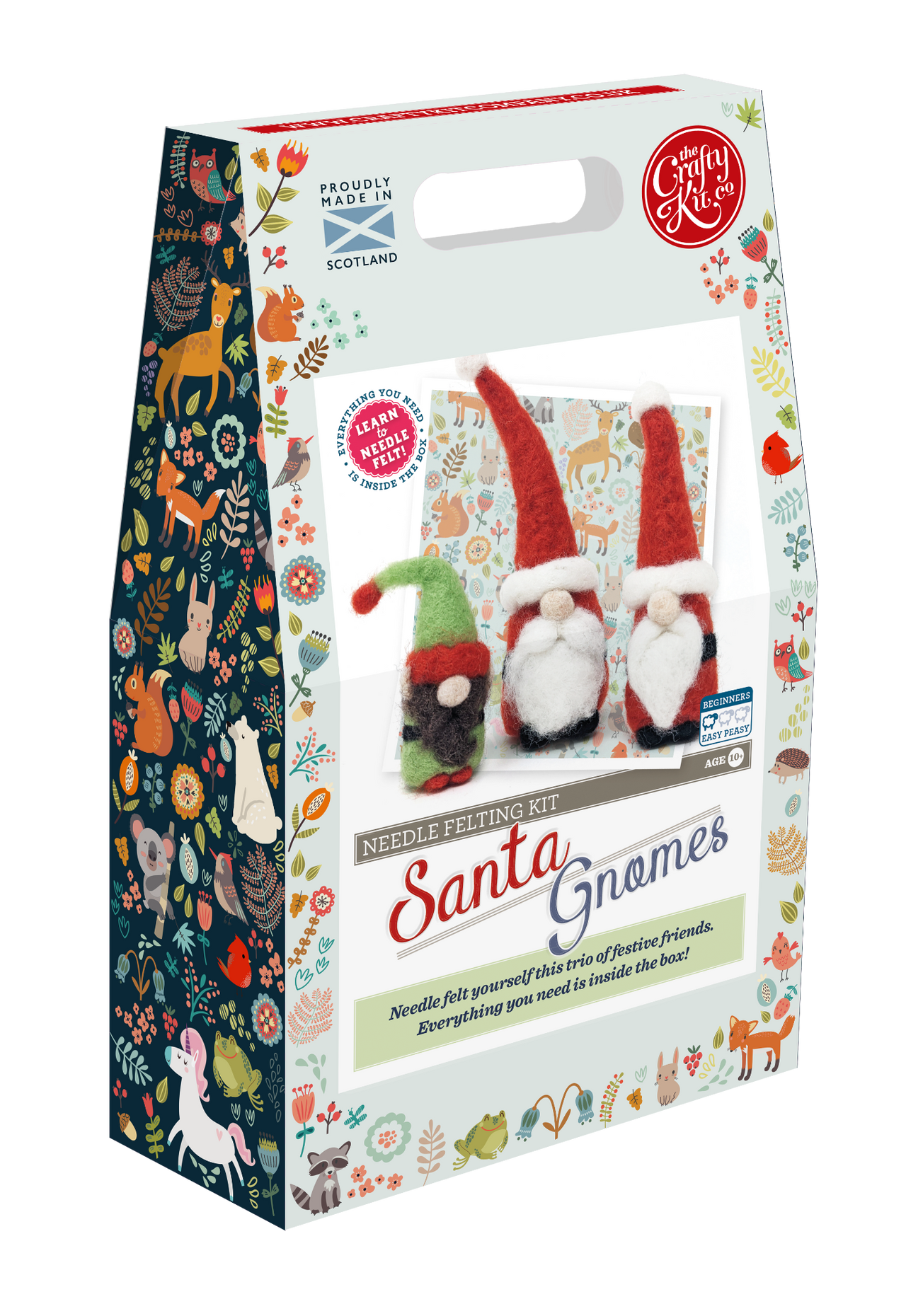 Santa Gnomes Needle Felting Kit