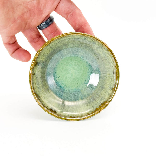 Sauce bowl soft green top