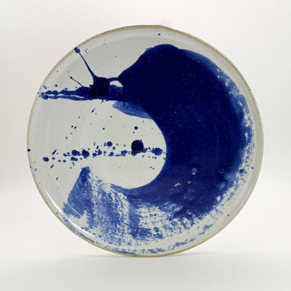 Side plate blue tide front