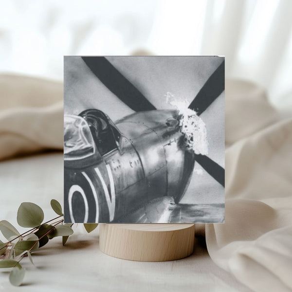 Spitfire Hot Starter Hand-Drawn Greeting Card