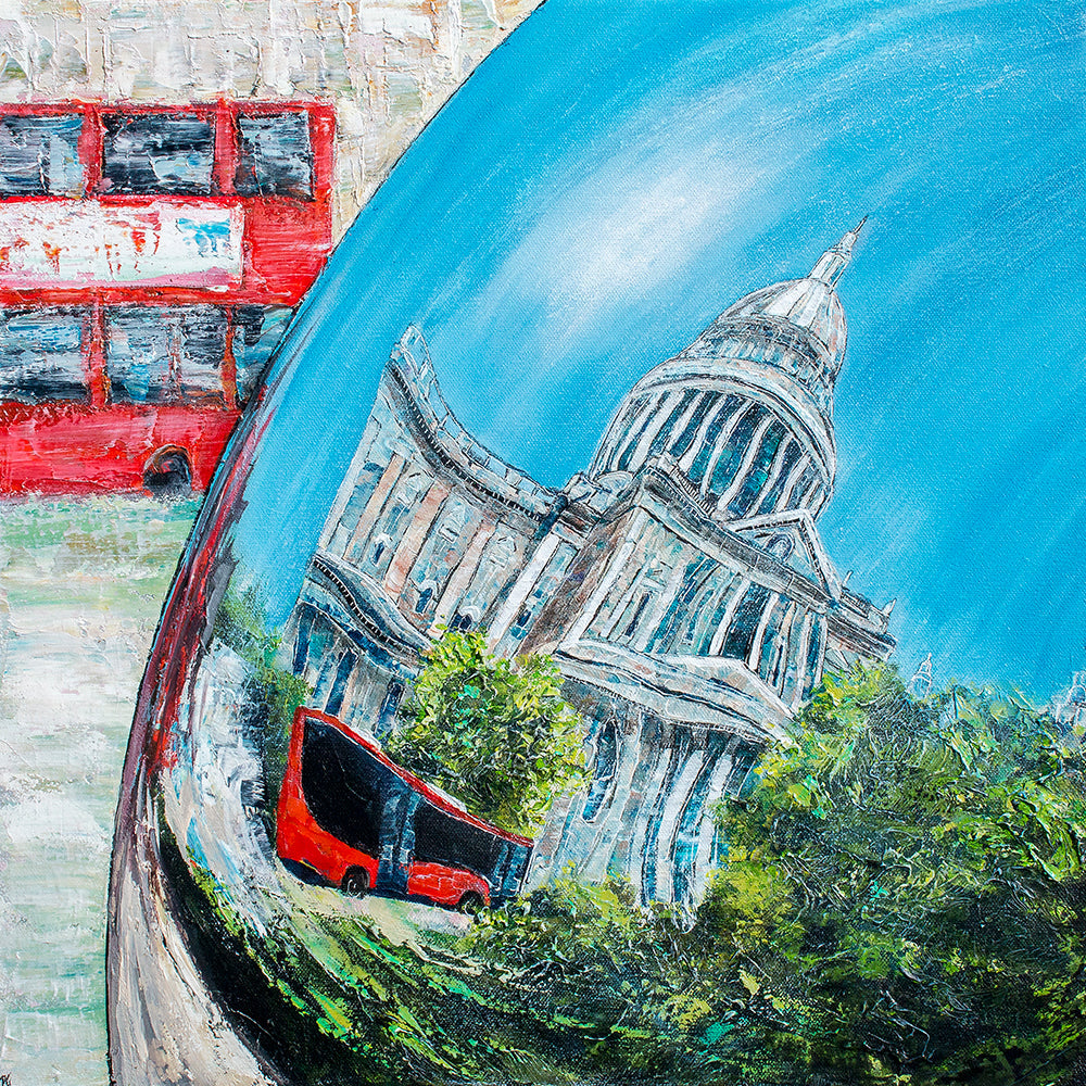 St Paul's Reflection Original Art