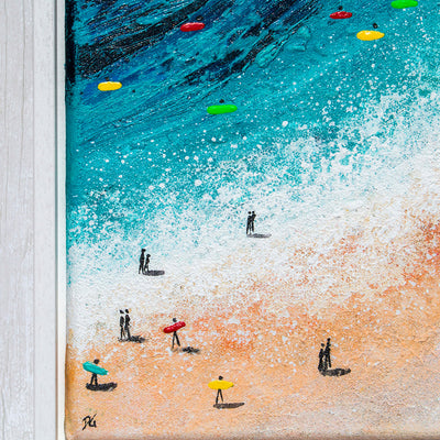 Surfing Summer Original Art