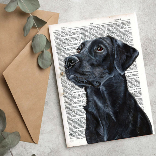 The Labrador - Loyal Lunatic - Greeting Card