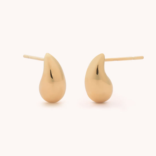 Teardrop Stud Earrings