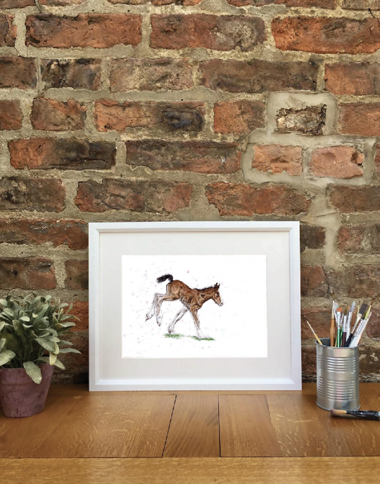Foaling Around | Signed Limited Edition Print