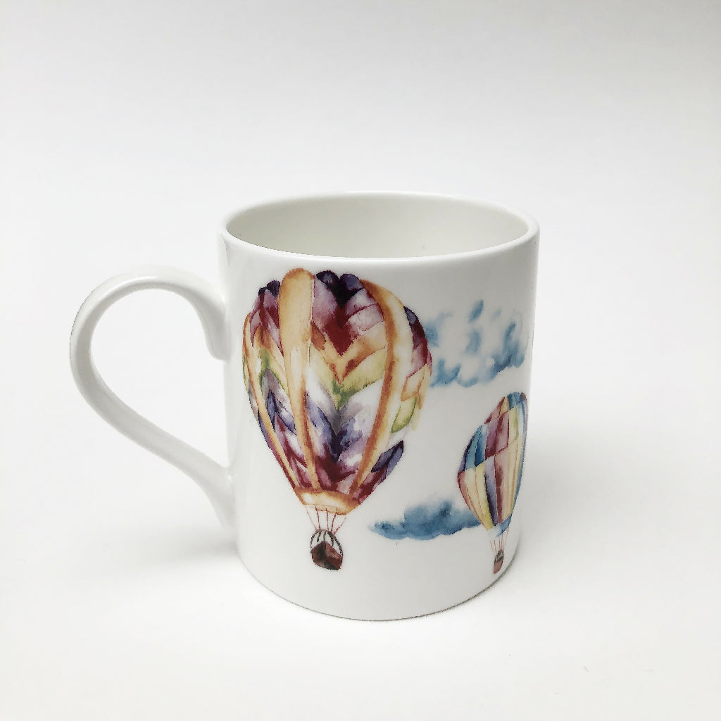 Hot Air Balloons China Mug