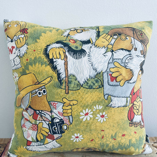 Vintage Wombles cushion