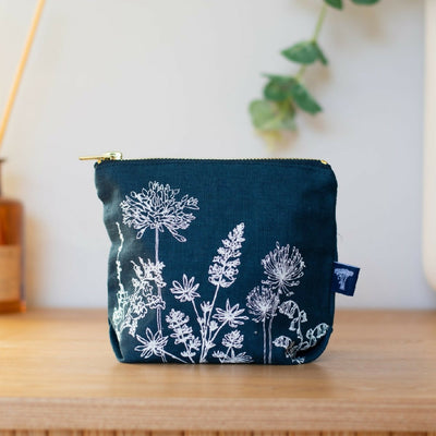 Linen Make Up Bag Garden Design