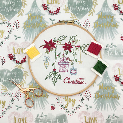 Christmas Embroidery Kit