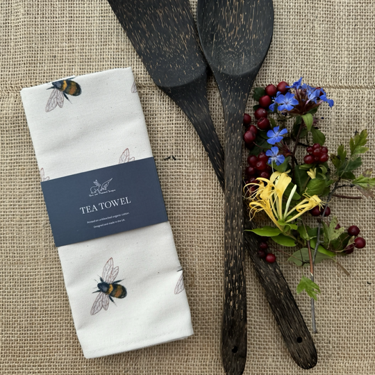 Beautiful Bees Tea Towel