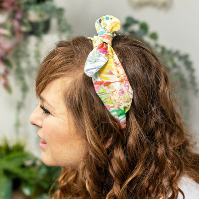 Liberty Side Bow Headband - Tresco F Print