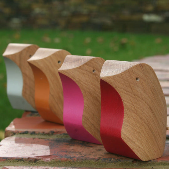 Handcrafted Oak Bird