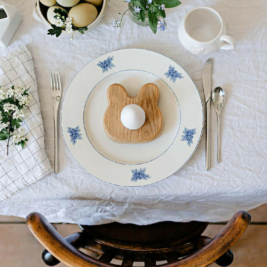 Wooden Egg Cup - Bunny