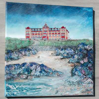 The Headland Hotel Newquay Original Art