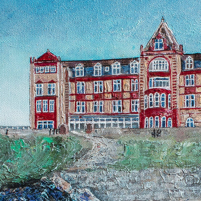 The Headland Hotel Newquay Original Art