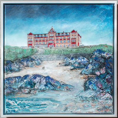 The Headland Hotel Newquay Original Art