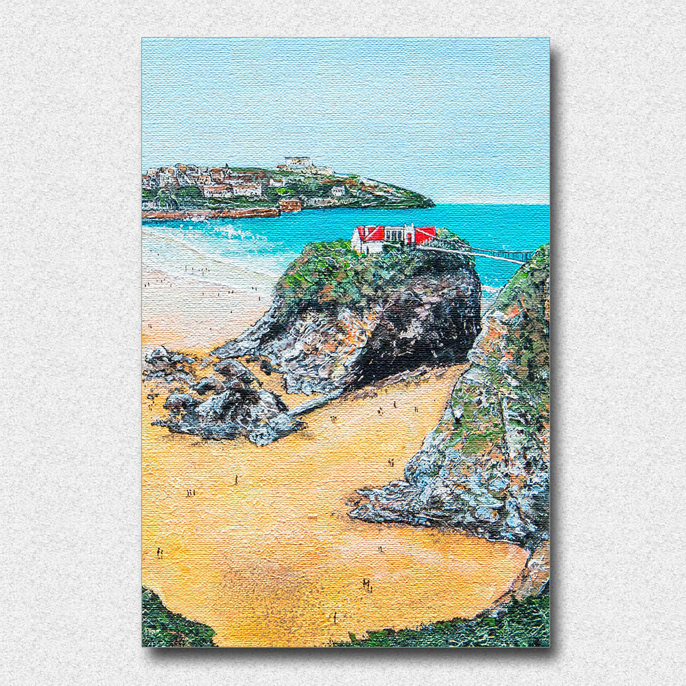 The Island Newquay Tea Towel