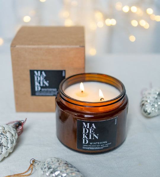 Soy Wax Aromatherapy Candle in Wintering 500ml