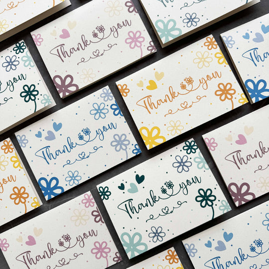 Daisy Thank You Note Card Set