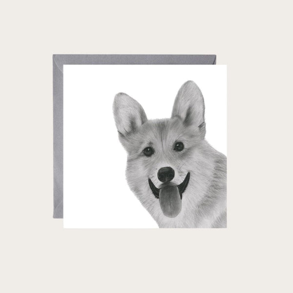 Tupi the Corgi Greeting Card