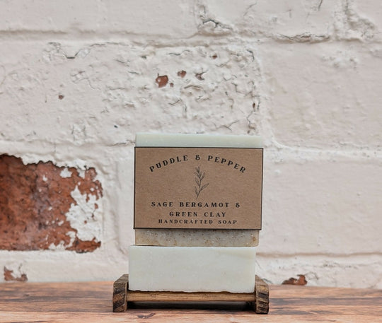 Sage, Bergamot & Green Clay Soap