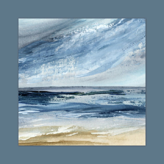 'A Beautiful Storm’ Seascape Art Print