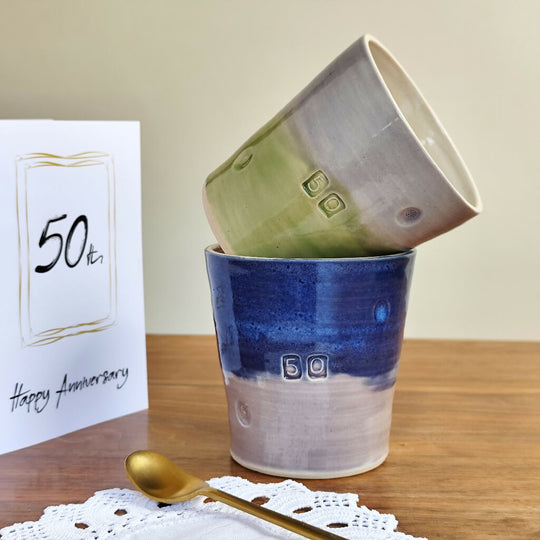 50th Birthday And Wedding Anniversary Mug Tumbler