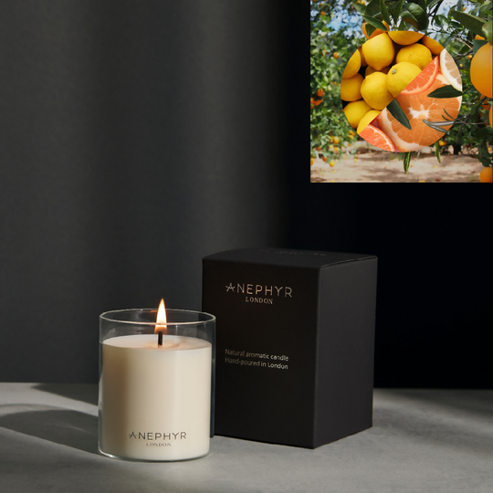 "Glow" Natural Aromatic Candle - Citrus Orchard
