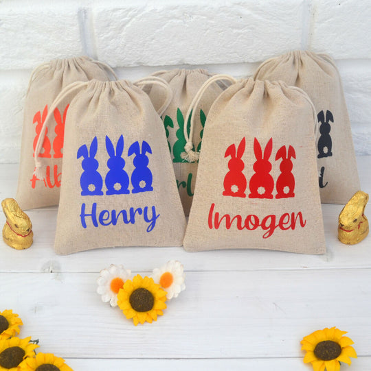 Personalised Easter Bunny Gift Bags