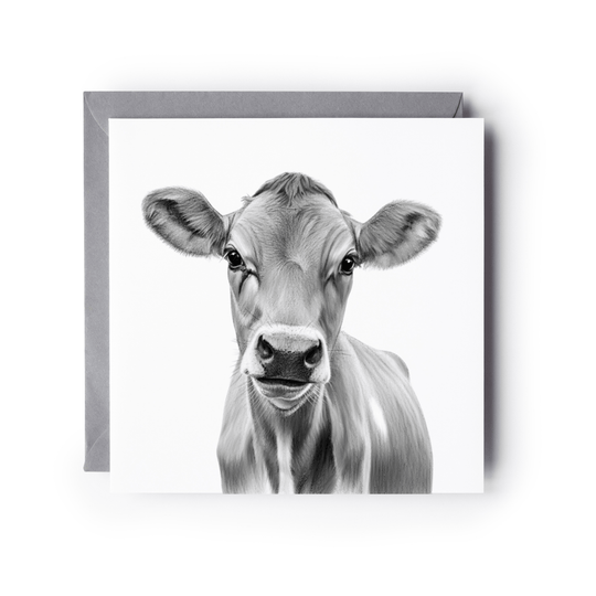 Jersey Cow Greeting Card