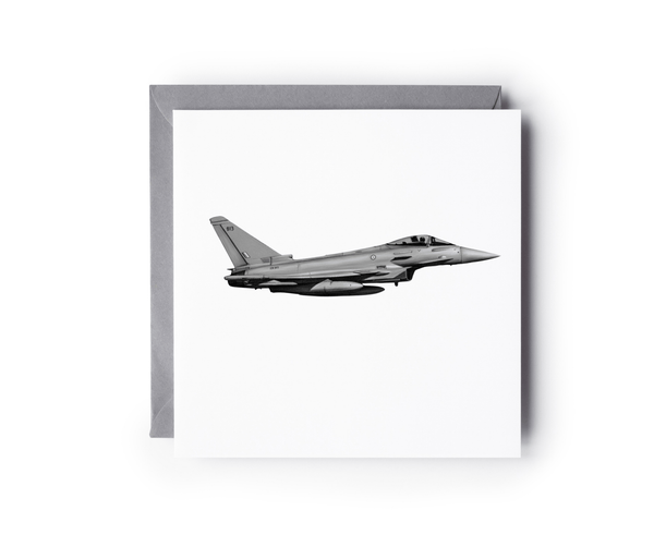 Single Typhoon Aircraft Greeting Card