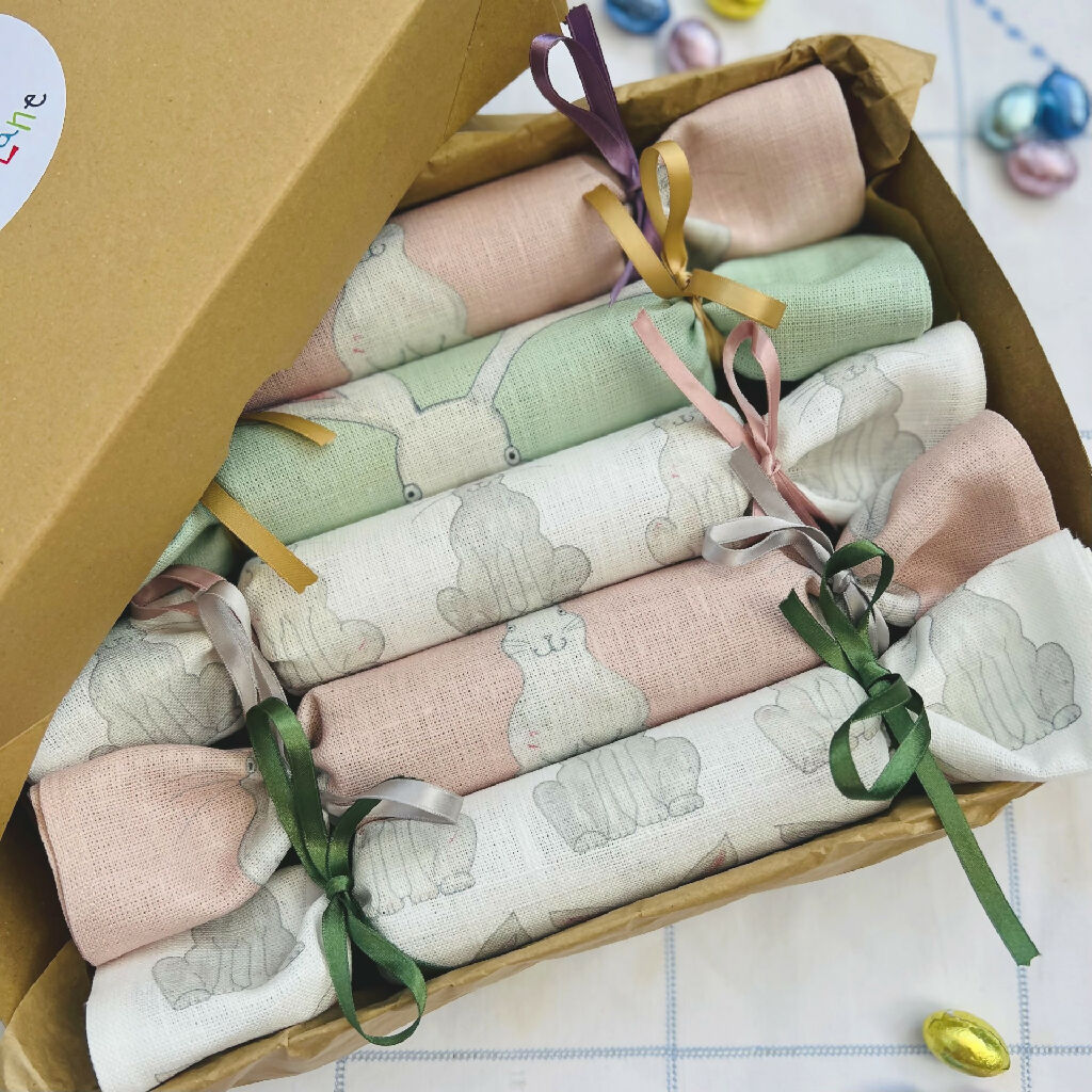 rabbit napkin crackers 4