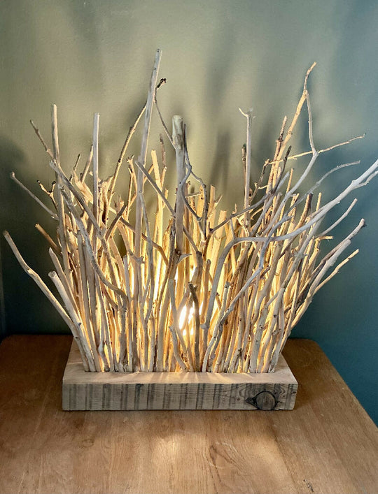 Bespoke Driftwood Twig Lamp