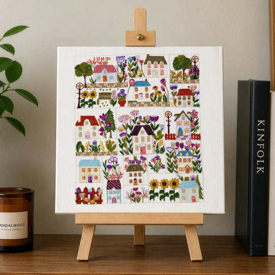 Village in Bloom Hand Embroidery Kit