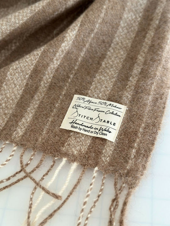 Alpaca & Mohair scarf