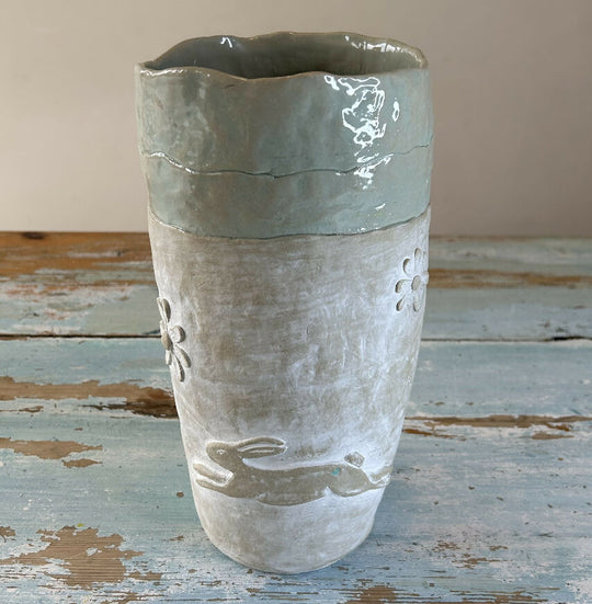 Artisanal Vase - Hare design