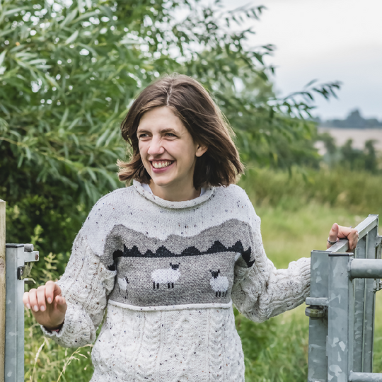 The Priddy - Sheep Scene Knitted Jumper